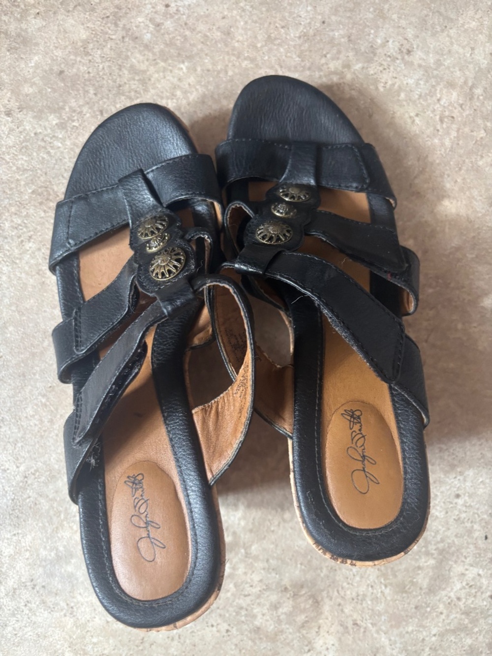Wedge heel sandals